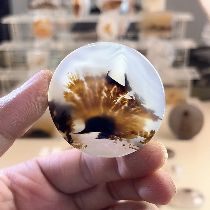 玛瑙/玉髓未镶嵌吊坠(不含链)