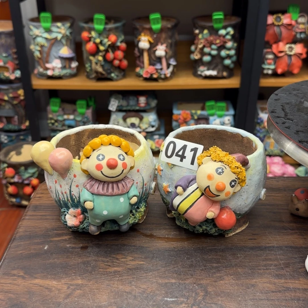 【闪购商品】粗陶手捏