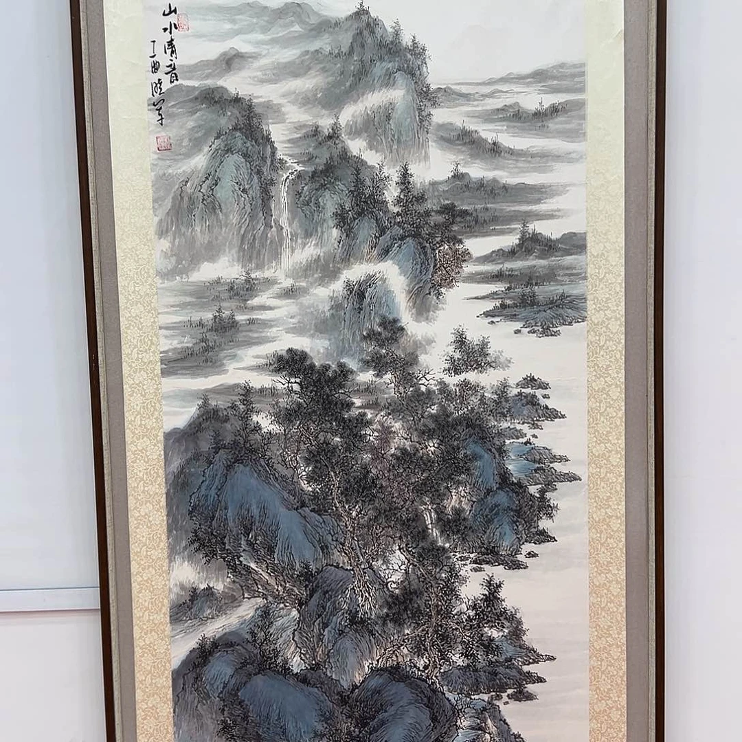 国画画家崔晓军老师作