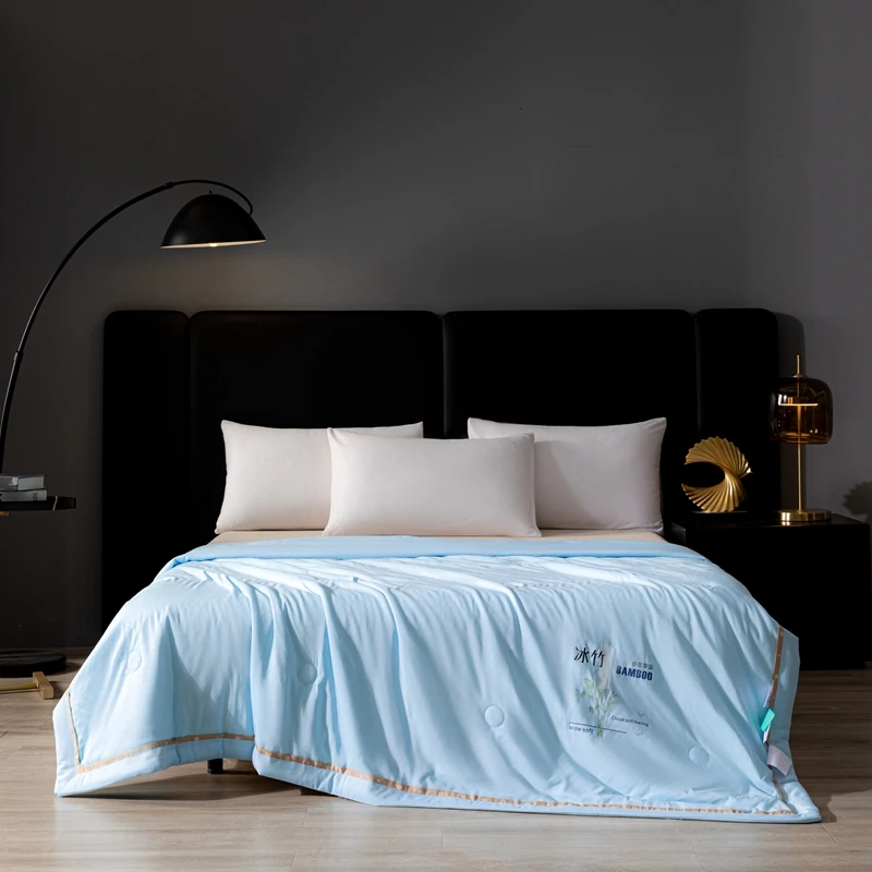 凉爽透气莱赛尔薄款亲肤机洗天丝夏被单人双人空调被夏凉被被子