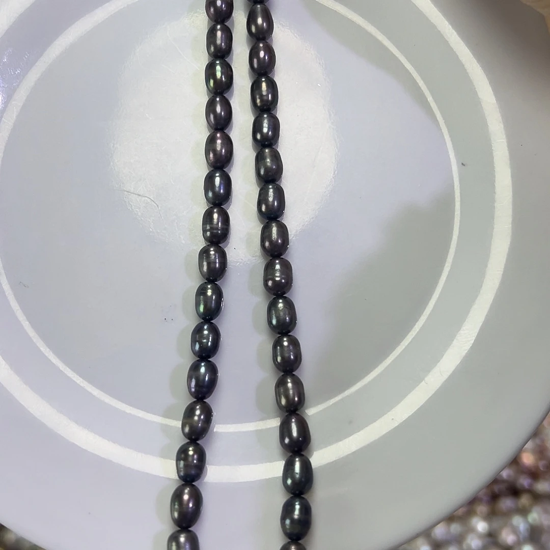 钛钢手绳淡水珍珠