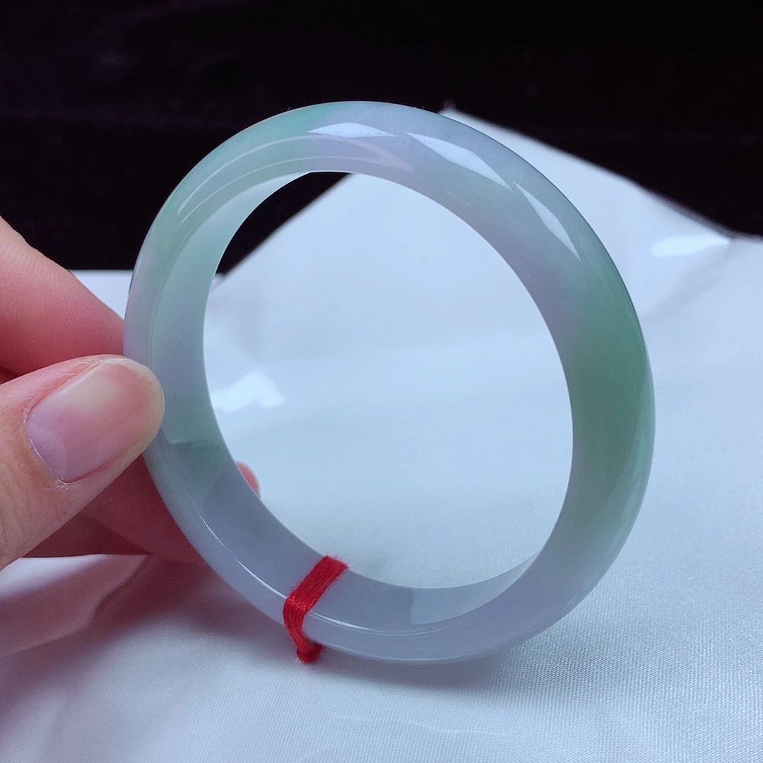 翡翠未镶嵌手镯57-58圈