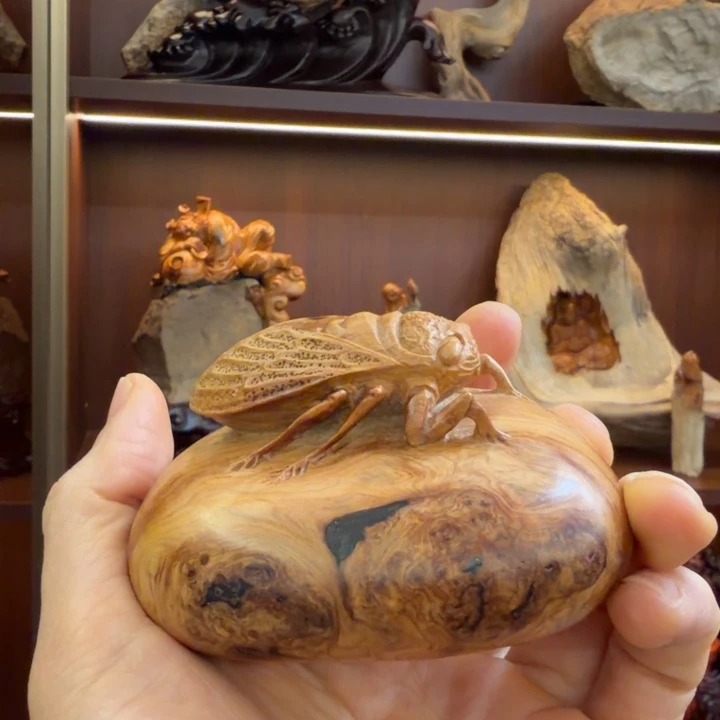 柏木（崖柏）木雕款