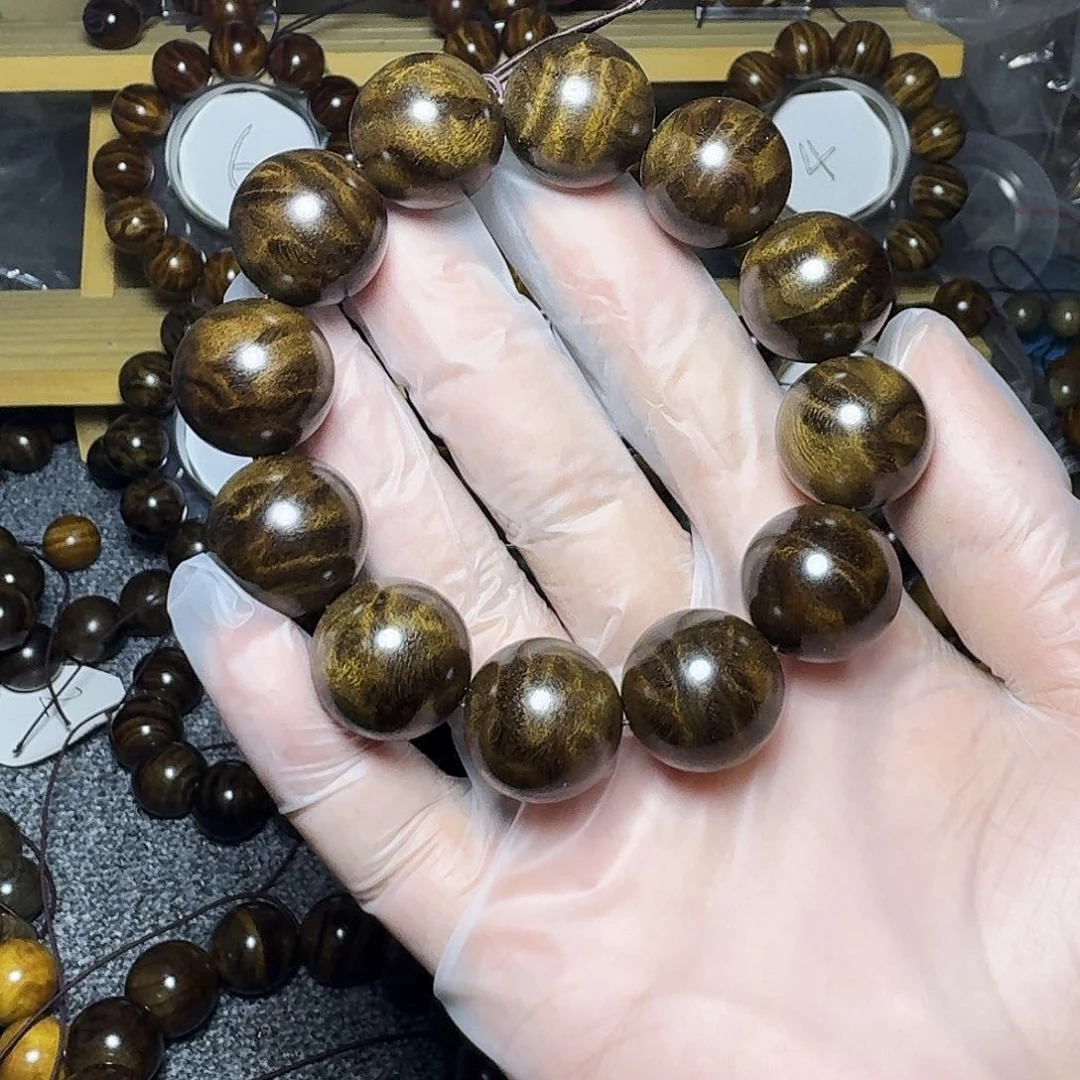 阴沉木手串/手链小叶桢楠