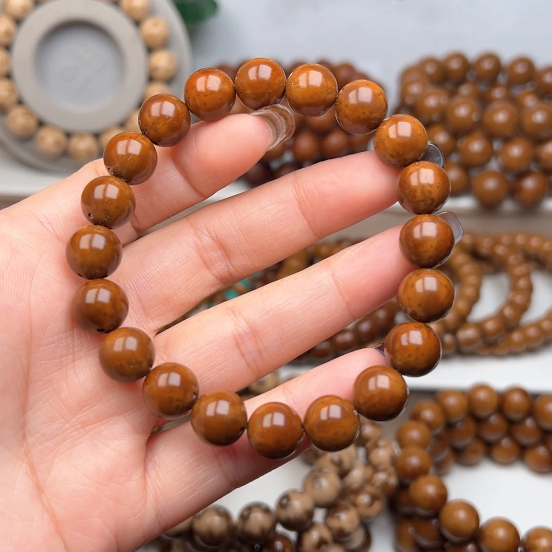 紫金鼠手串天*10.8光珠手串