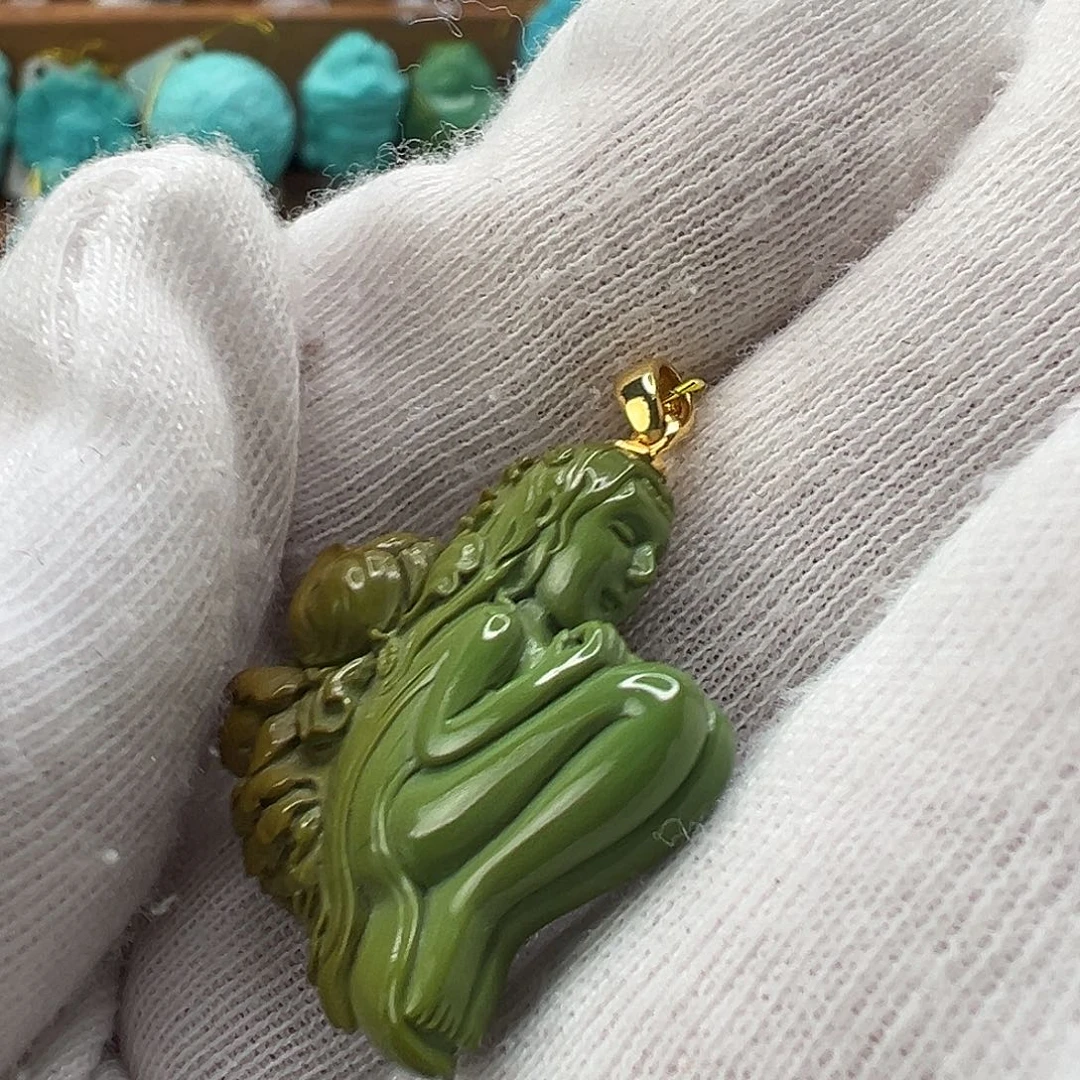 绿松石配饰未镶嵌