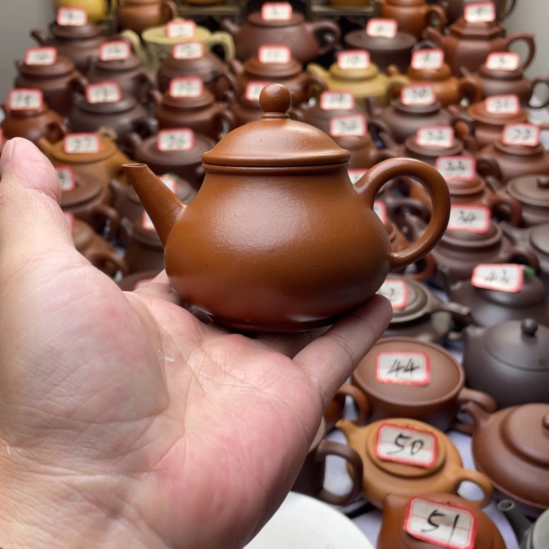 茶壶紫砂宜兴紫砂半手工