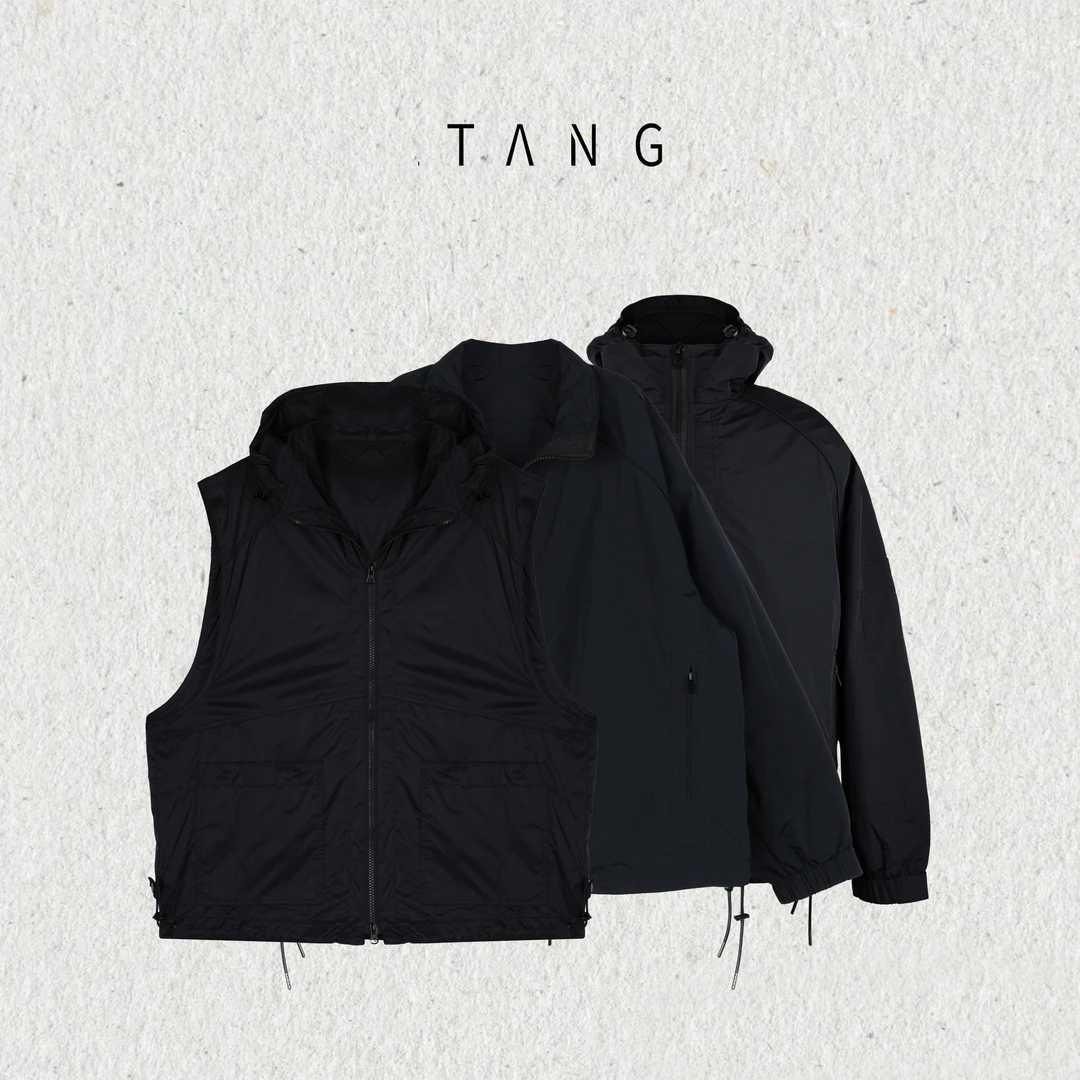 TANG两件套马甲夹克外套T250114