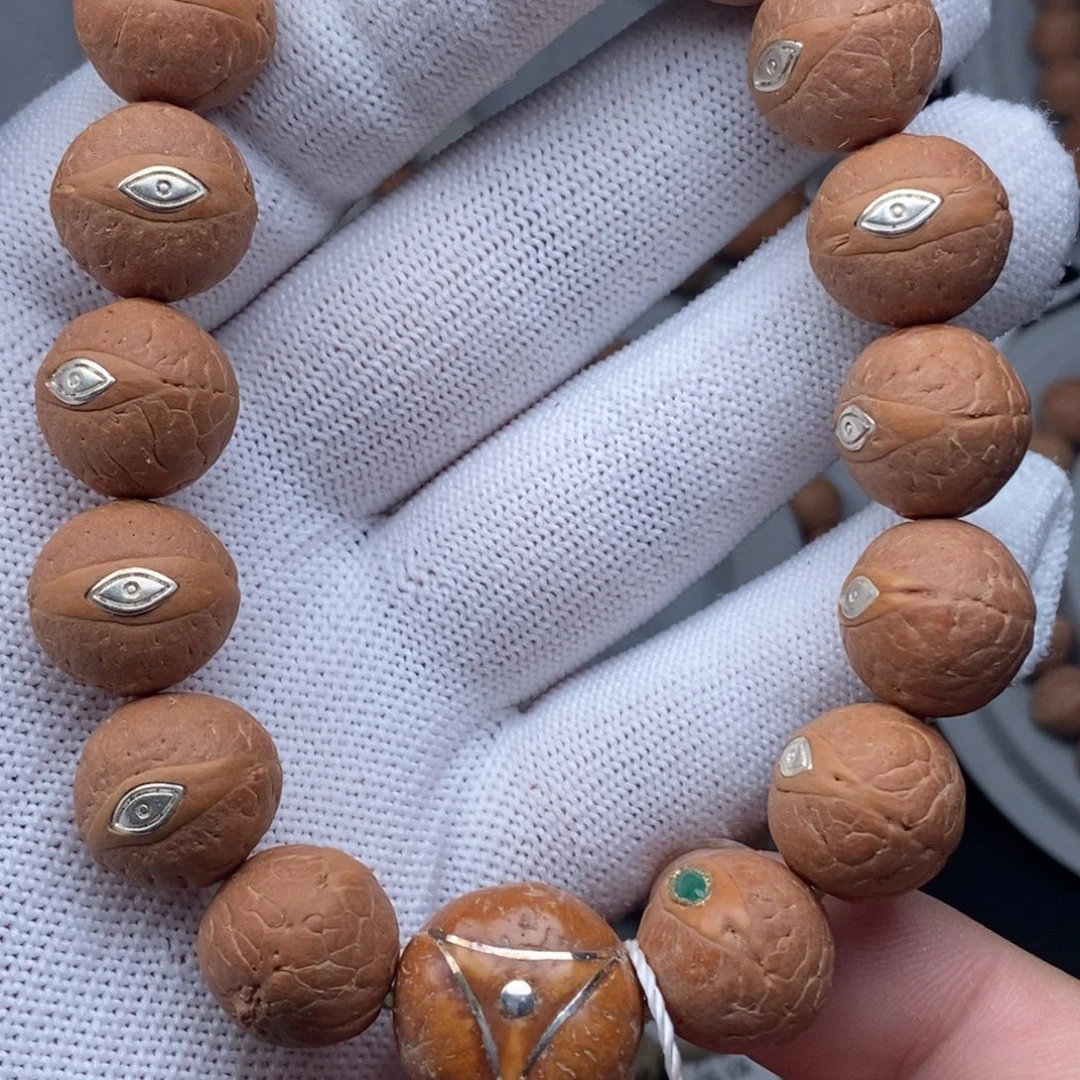 凤眼菩提手串精工银眼睛16mm