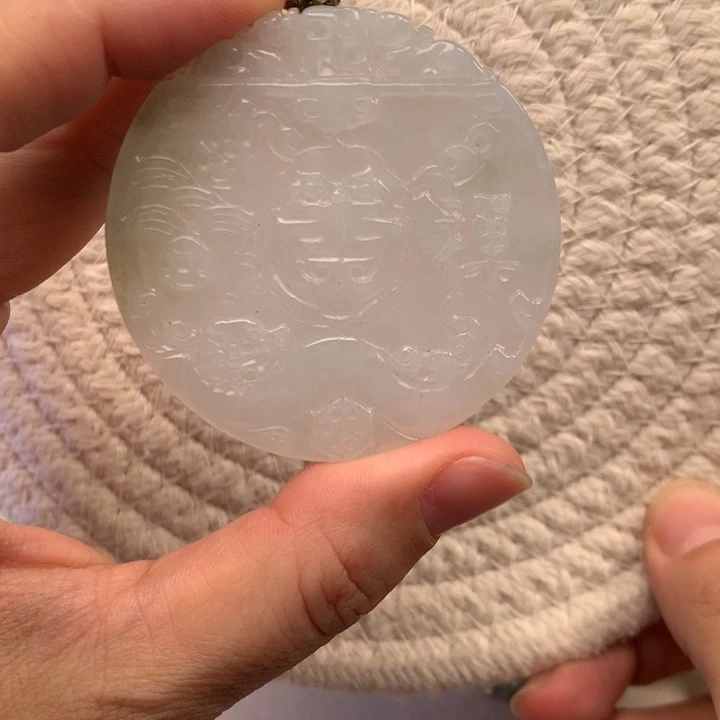 晚***O翡翠未镶嵌颈饰天然翡翠
