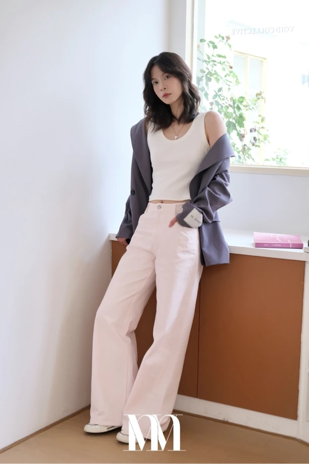 mithworld / 沵媞  直筒牛仔裤