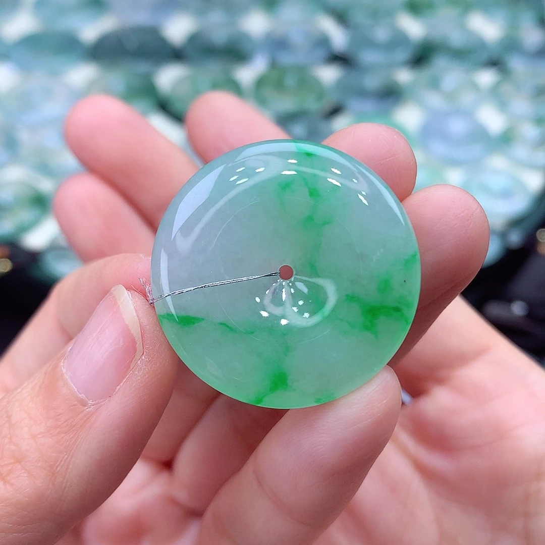 颈饰未镶嵌翡翠编号85-尺寸29/5.5