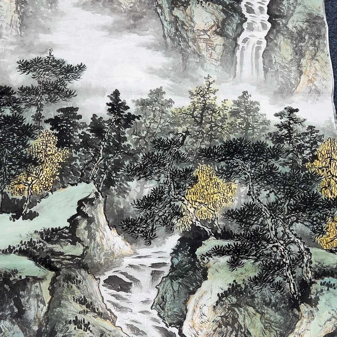 国画国画作品纯手绘欣赏
