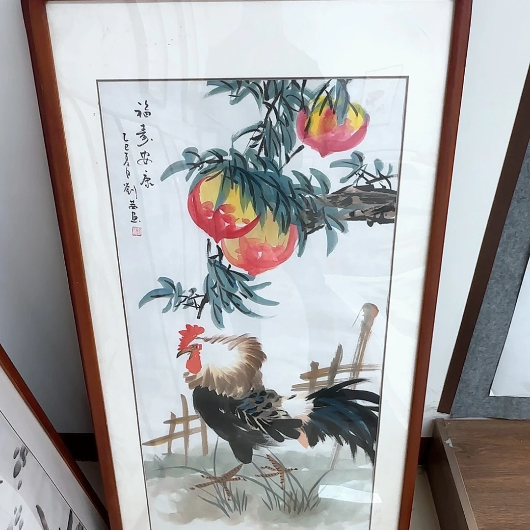 国画国画作品多次