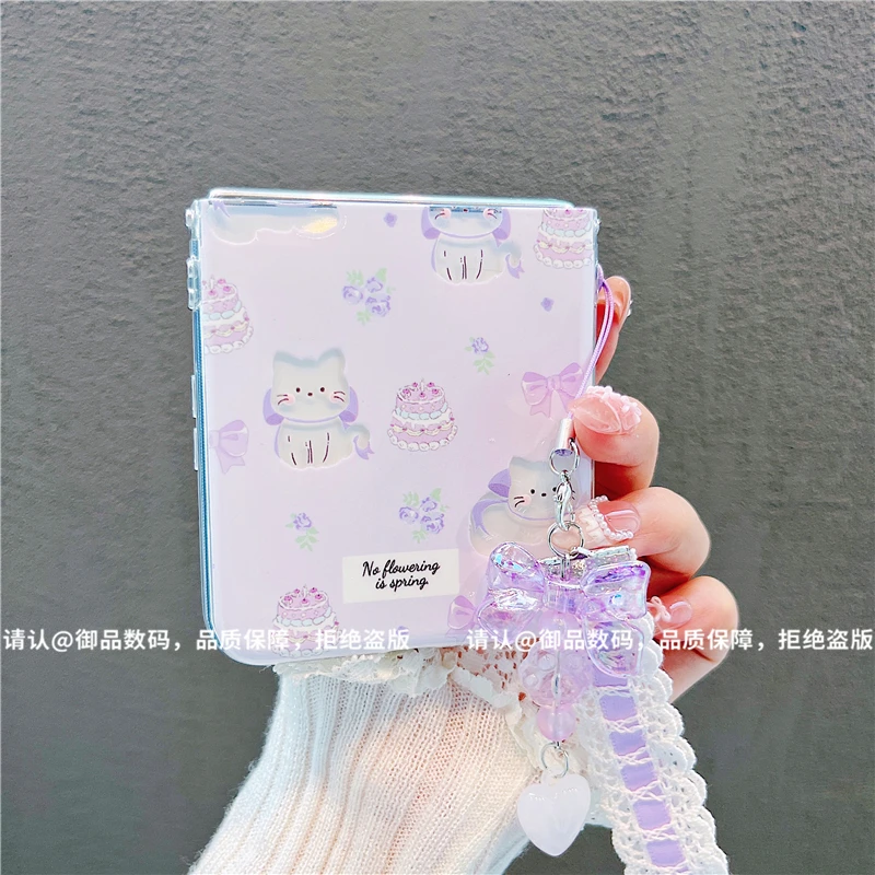 （华为novaflip系列）透明折叠壳适用华为novaflip手机壳防摔爆款潮