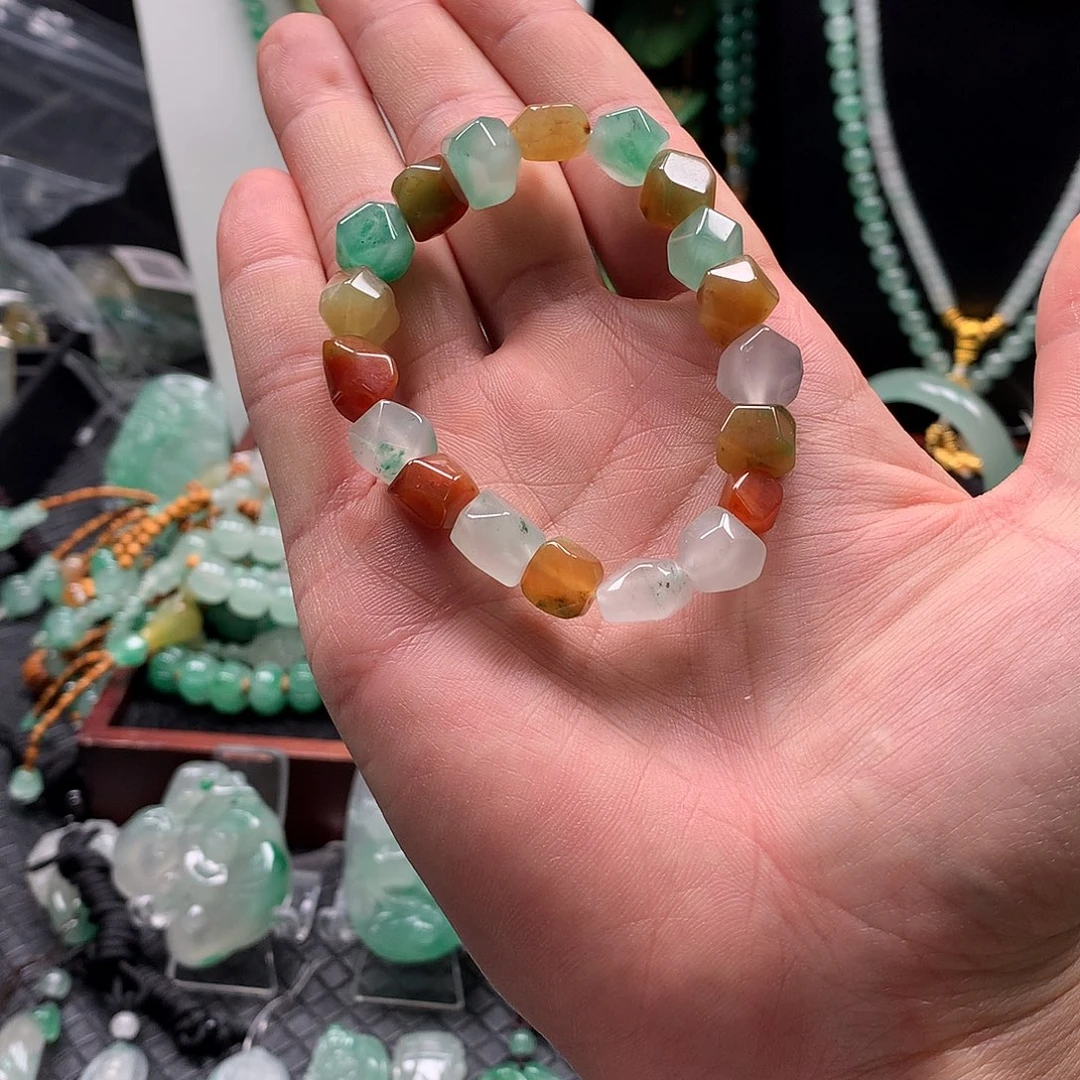 石英质玉未镶嵌手串