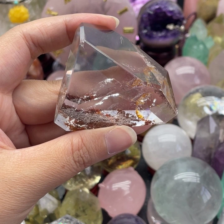 爱***记水晶未镶嵌珠宝半成品40