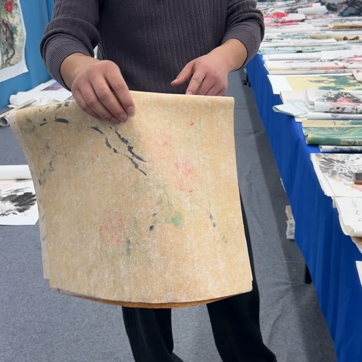 国画宣纸纯手绘字画