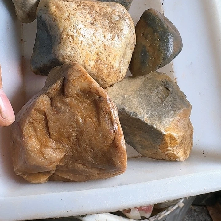 寿山石叮***把寿山石的制作