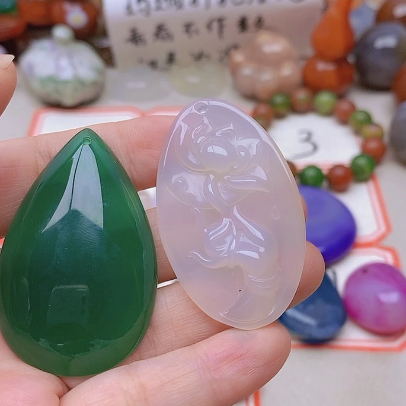 【闪购商品】未镶嵌玛瑙/玉髓珠宝半成品于*