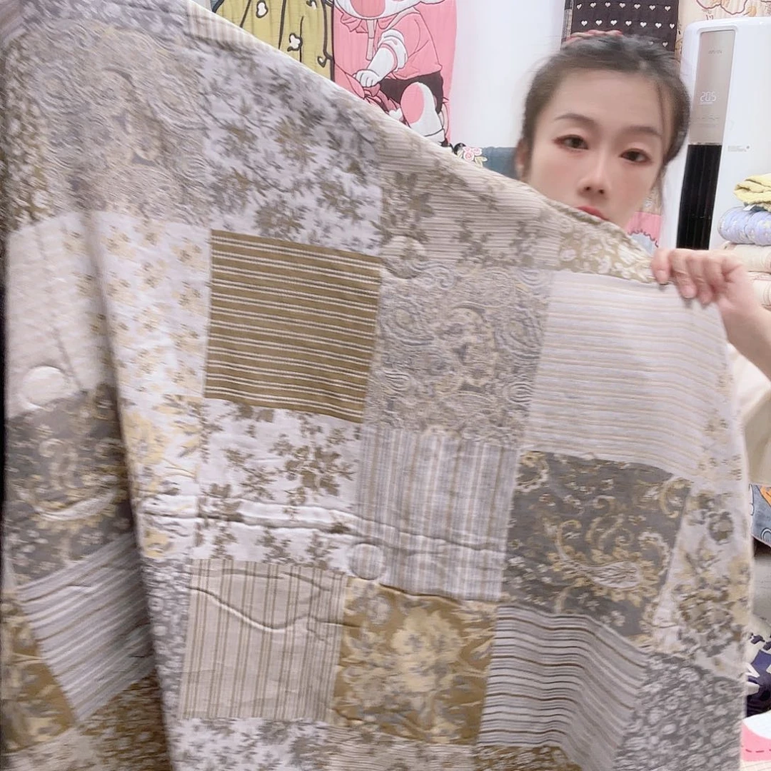 棉孤品双层纱拼接款200/230