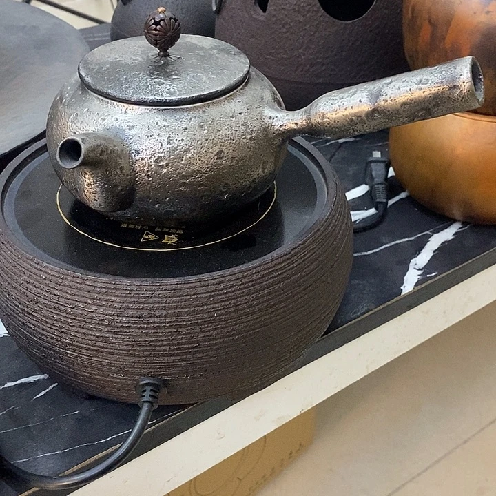 一体砂铁原色侧把700毫升纯手工