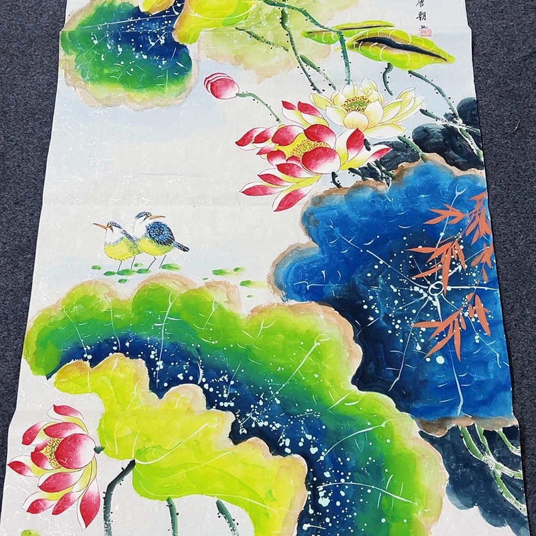国画事事顺心如意万事如意万事如意