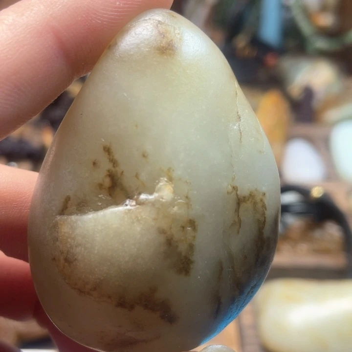 和田玉（糖玉）挂件未镶嵌移****家