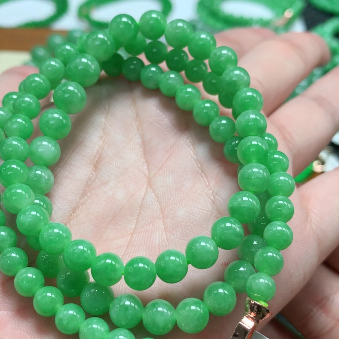 未镶嵌手链翡翠翡翠