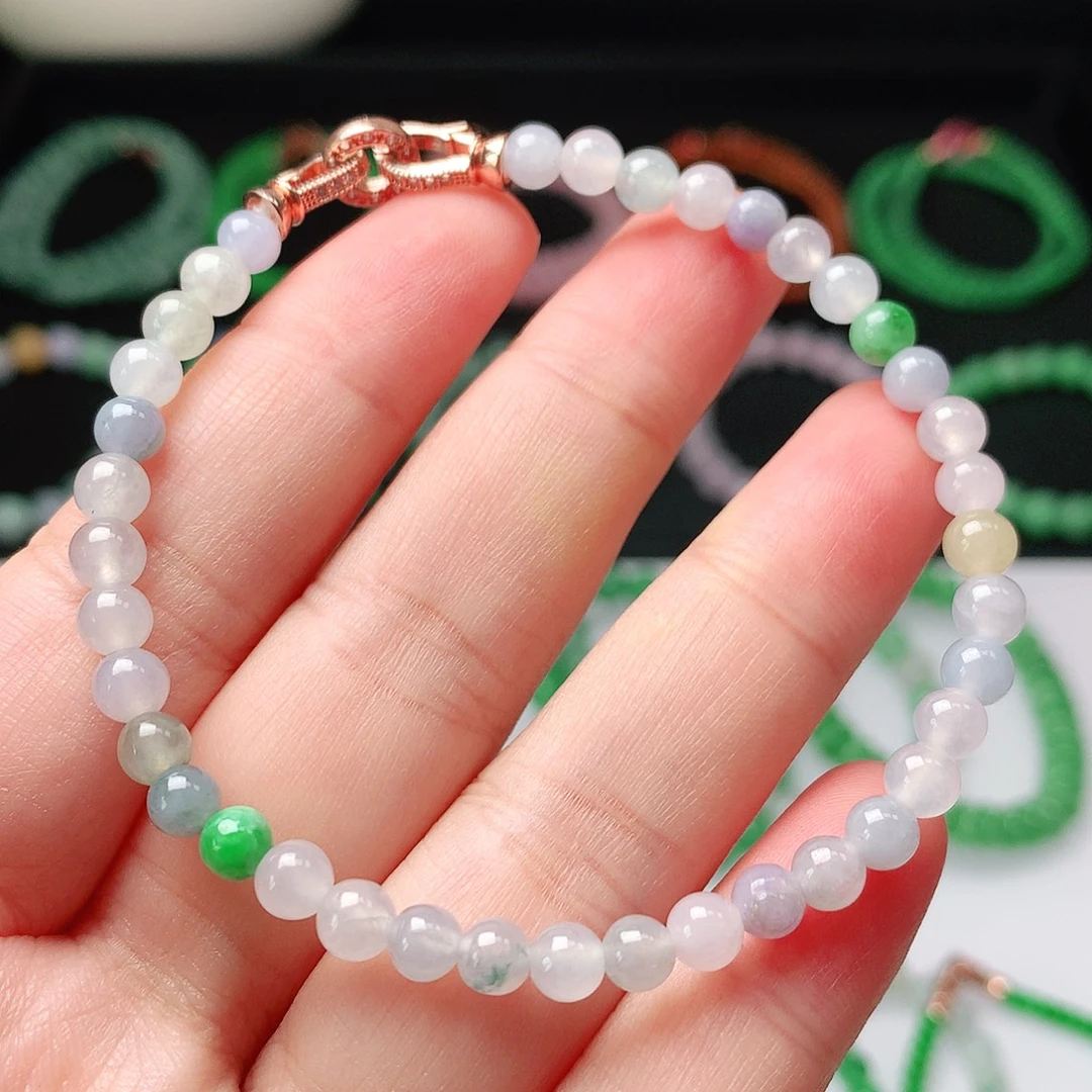 翡翠未镶嵌手链翡翠