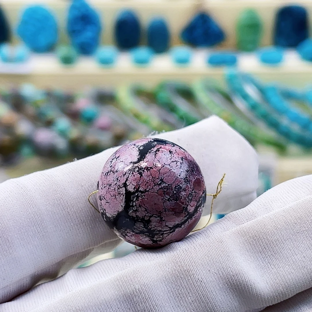 绿松石未镶嵌挂件