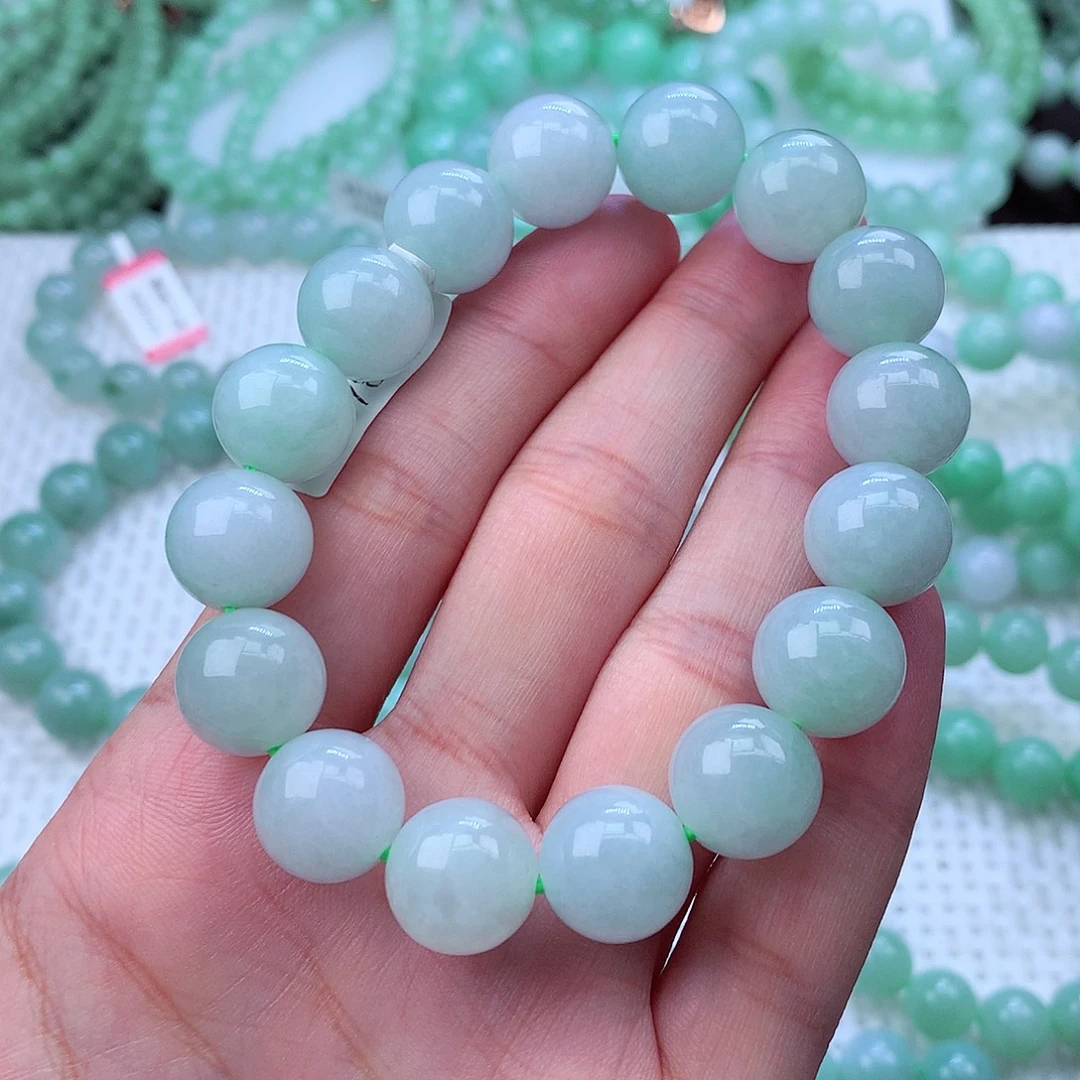 翡翠未镶嵌毛衣链