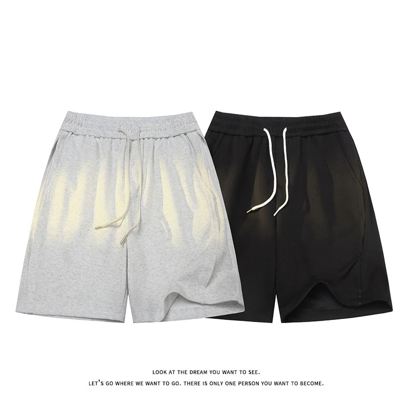 【奥莱折扣】松显瘦西裤胖子夏季美式运动百搭潮流时尚男士短裤年