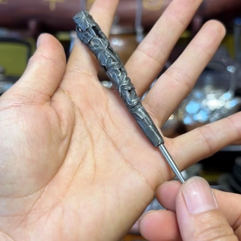 蜜安罐瓷香炉锡茶则