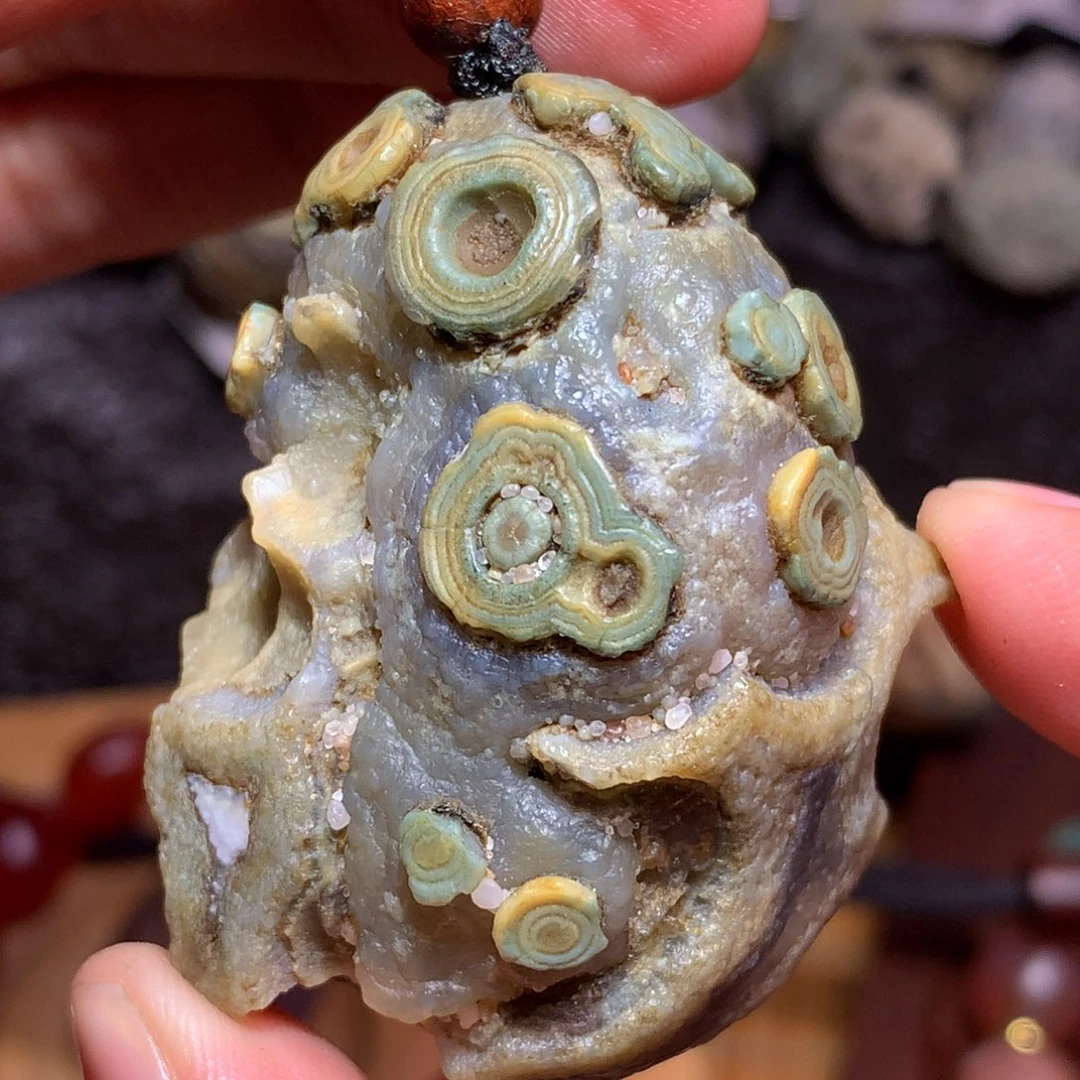 未镶嵌玛瑙/玉髓珠宝半成品