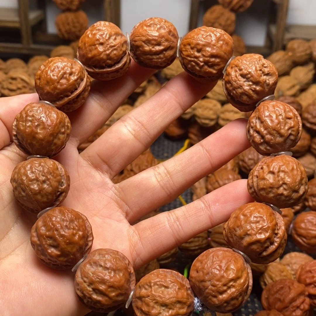 莓****手串文玩核桃铁皮纹手串