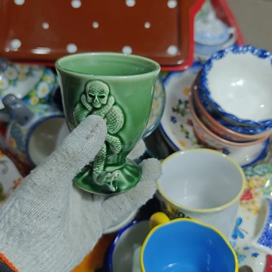 瓷片陶瓷餐具杯碗盘微瑕介意慎拍