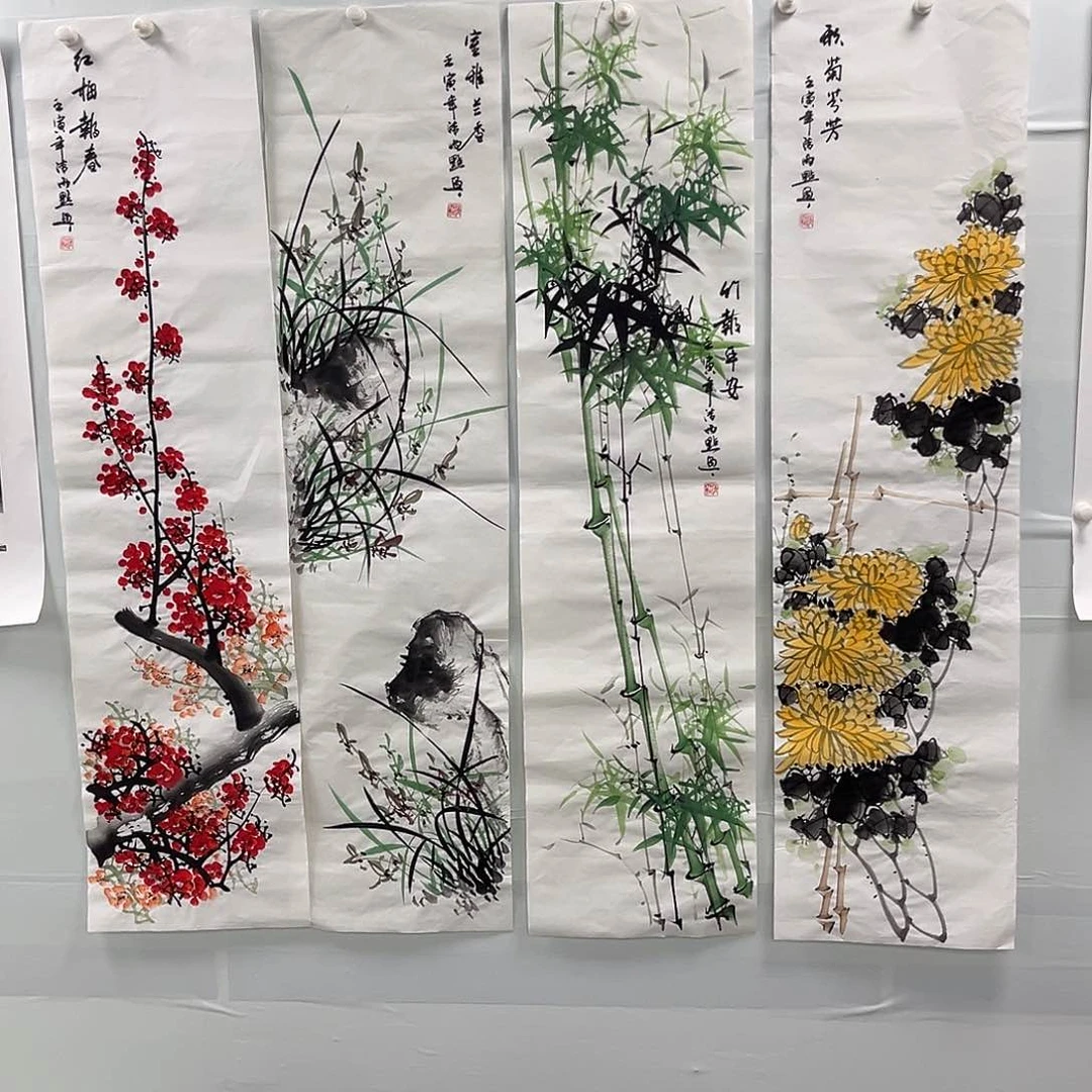 国画宣纸国画纯手绘字画