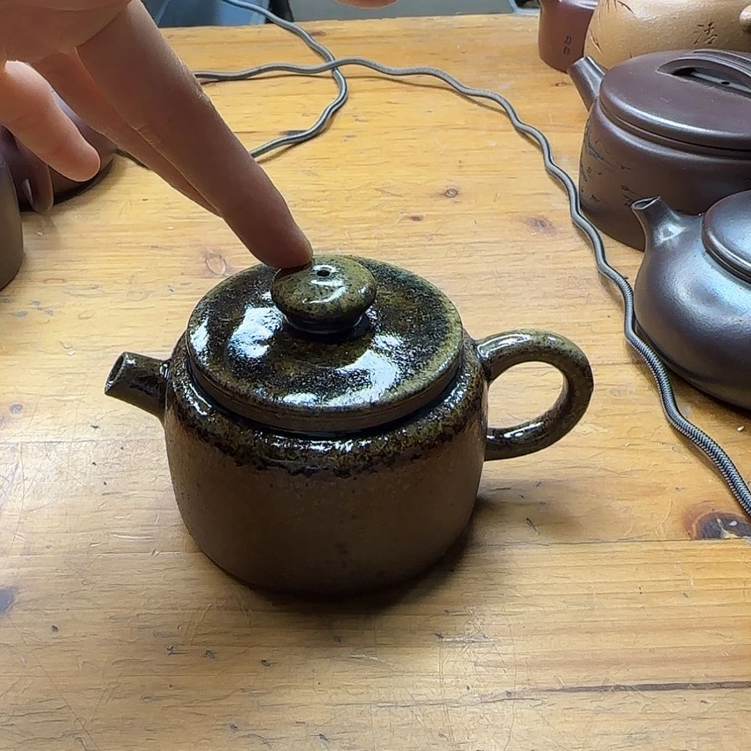 紫砂茶壶民间手艺人全手工制作