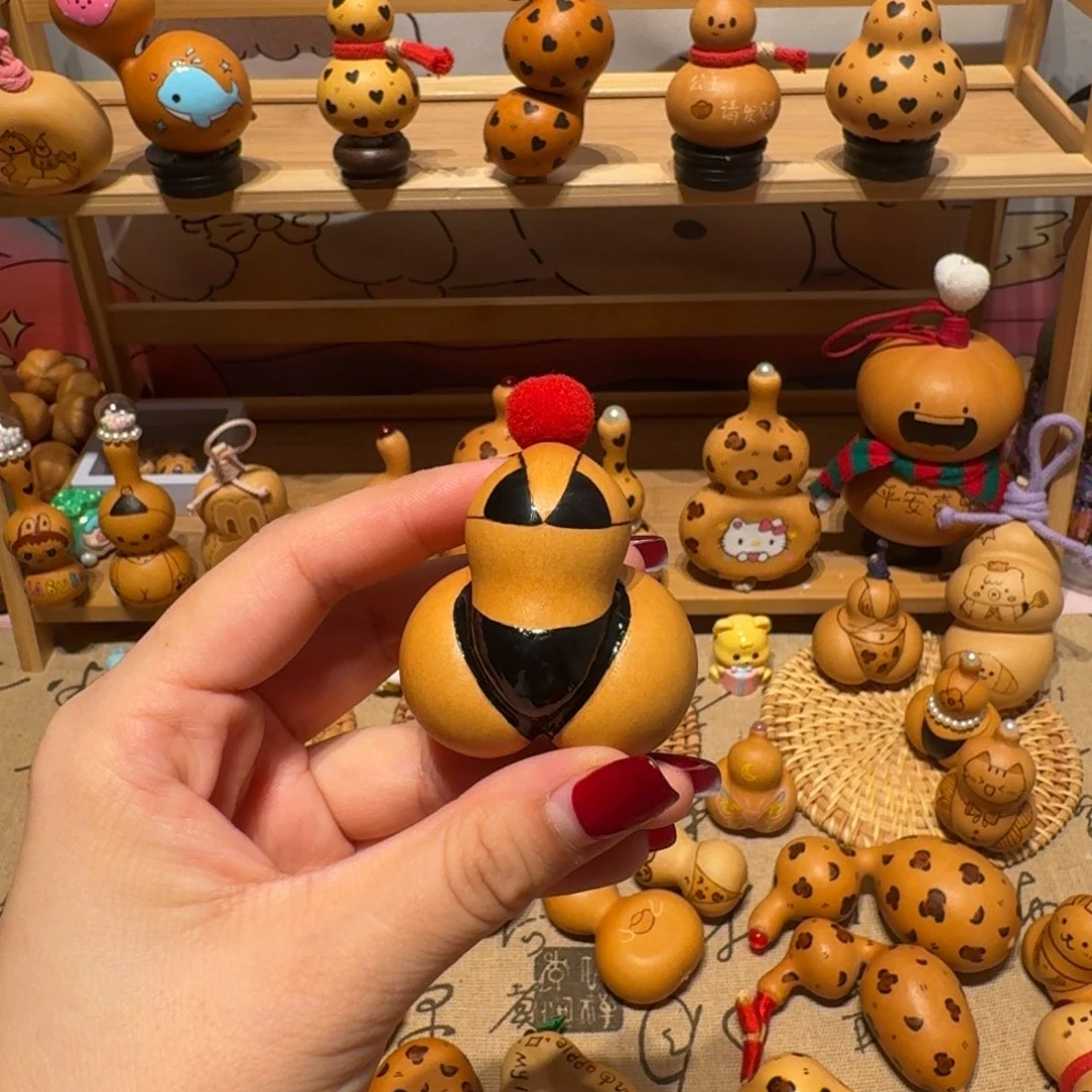 团***团木黑色比基尼金蟾葫芦