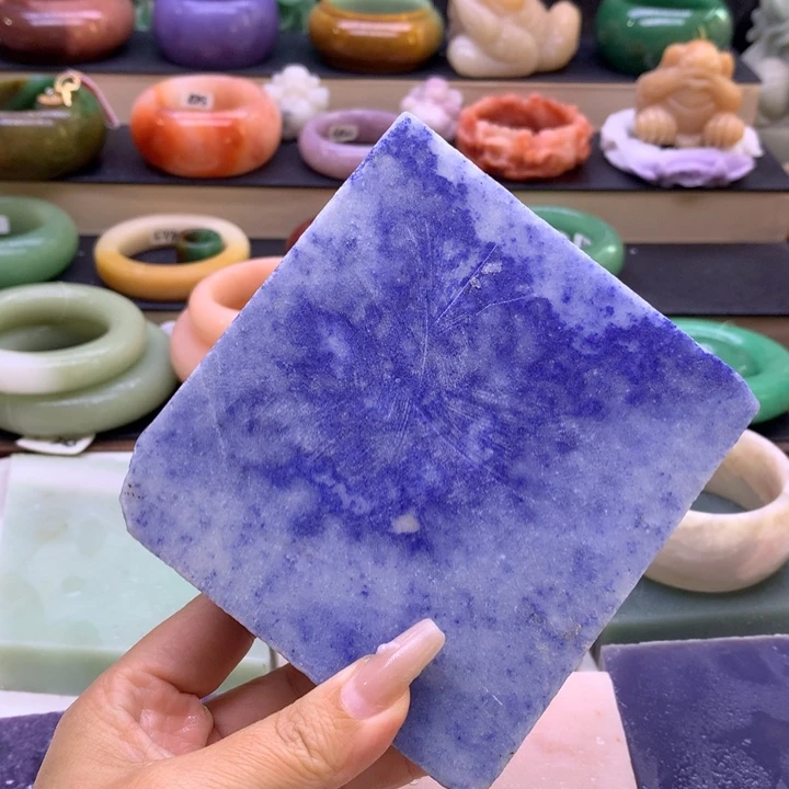 石英岩玉未镶嵌13468975444