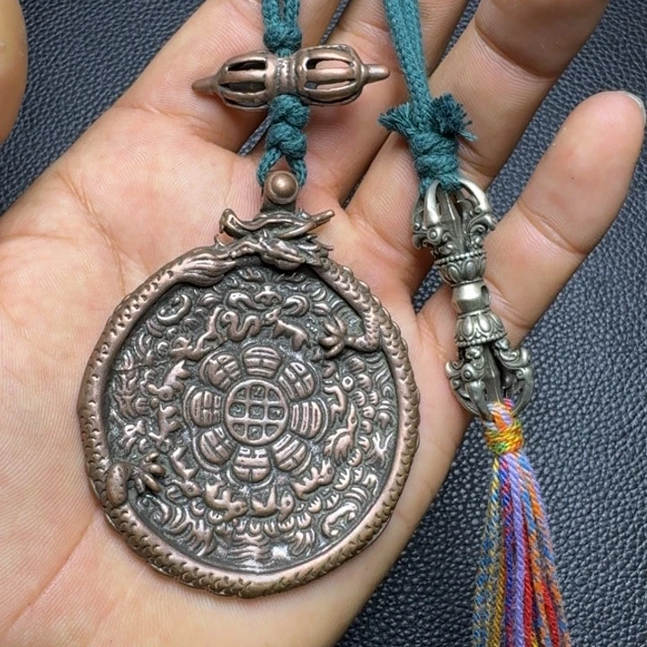 泥塑藏式风格九宫格..