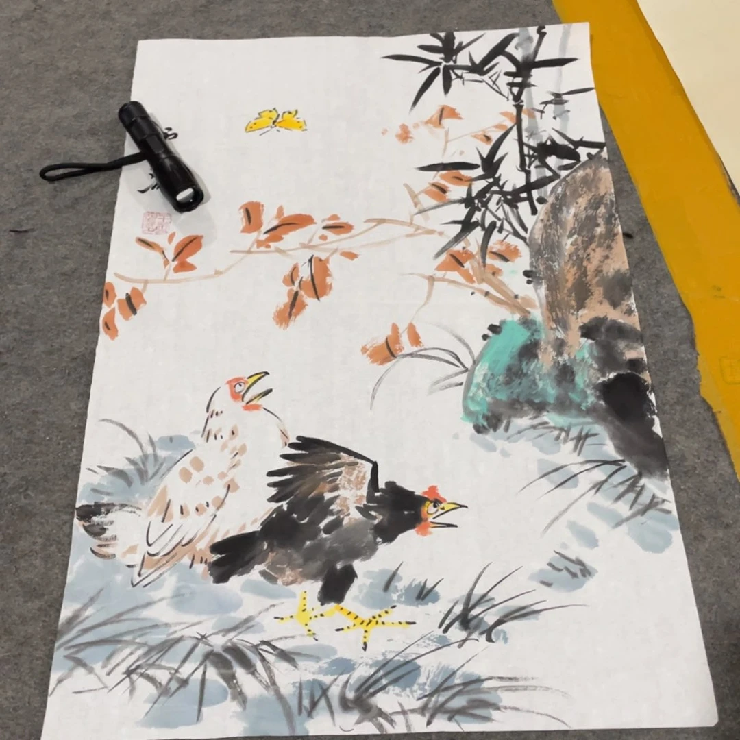 年画画创作等活动中的