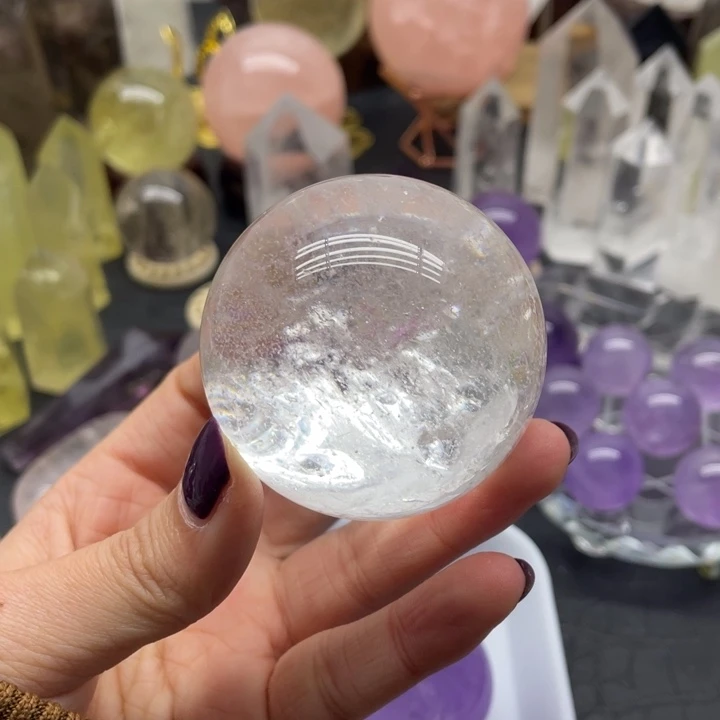 水晶24未镶嵌白水球