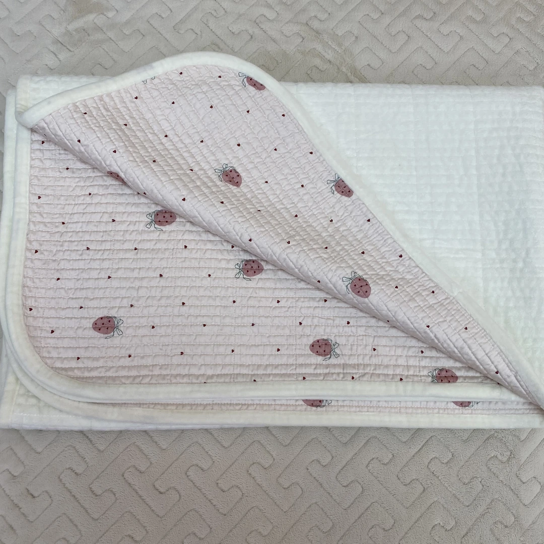 安哥【德卡绒学生垫】110*140cm单人双面绒家用保暖隔凉垫 KKM-CD