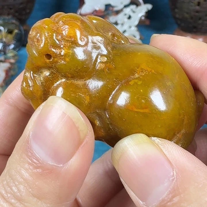 和田玉（糖玉）未镶嵌挂件