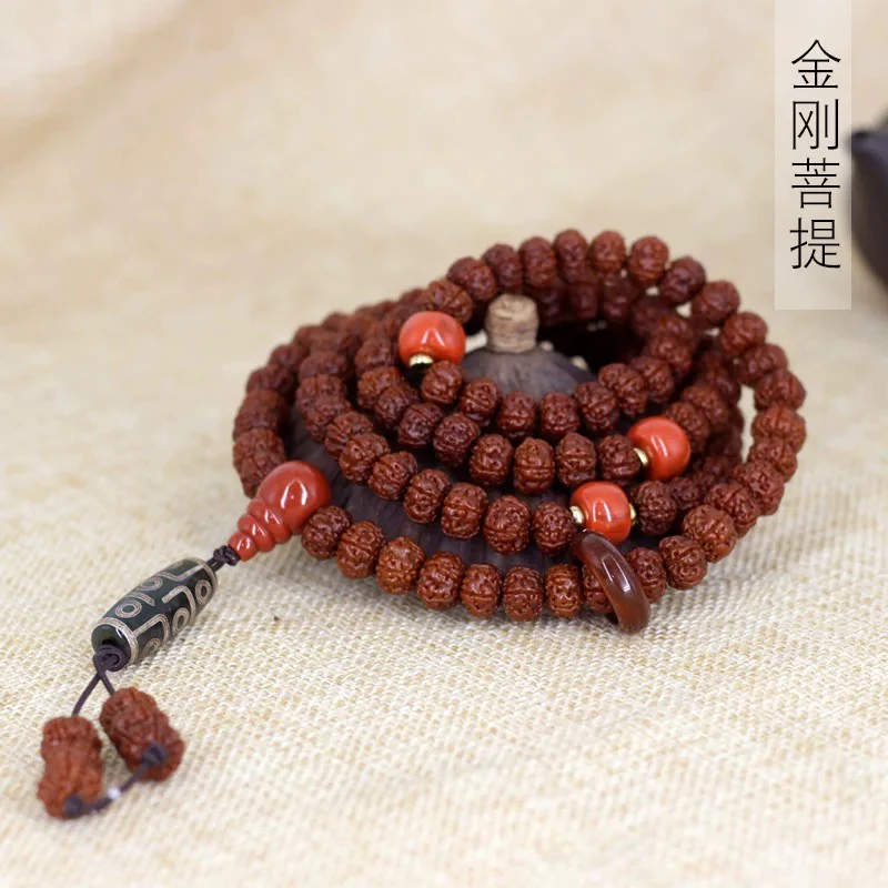 金刚挂串+天珠（无礼盒）K71