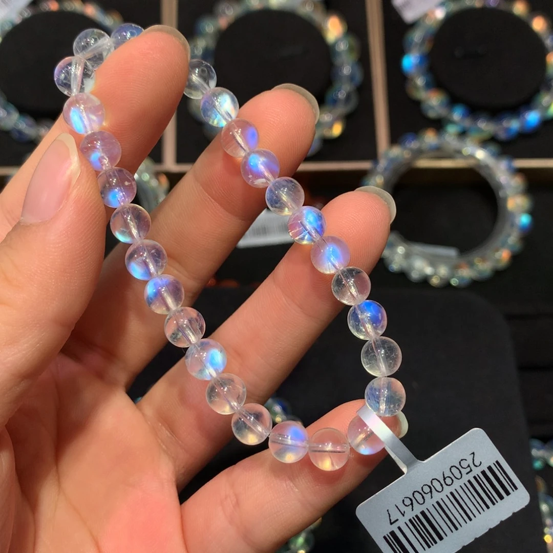未镶嵌手串月光石6.6左右