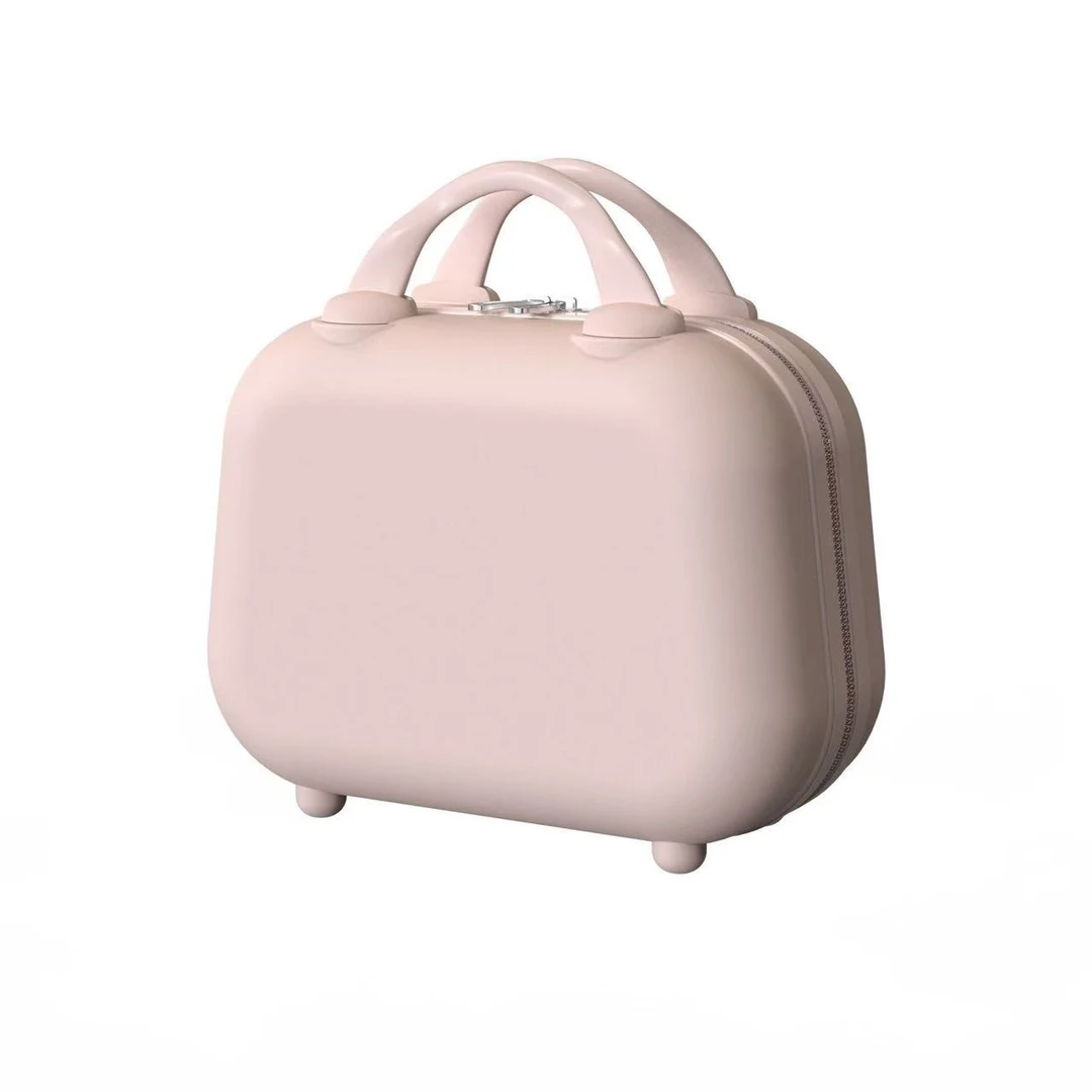 化妆箱马卡龙学生手提箱行李箱收纳小型手提旅行箱可挂14寸迷你