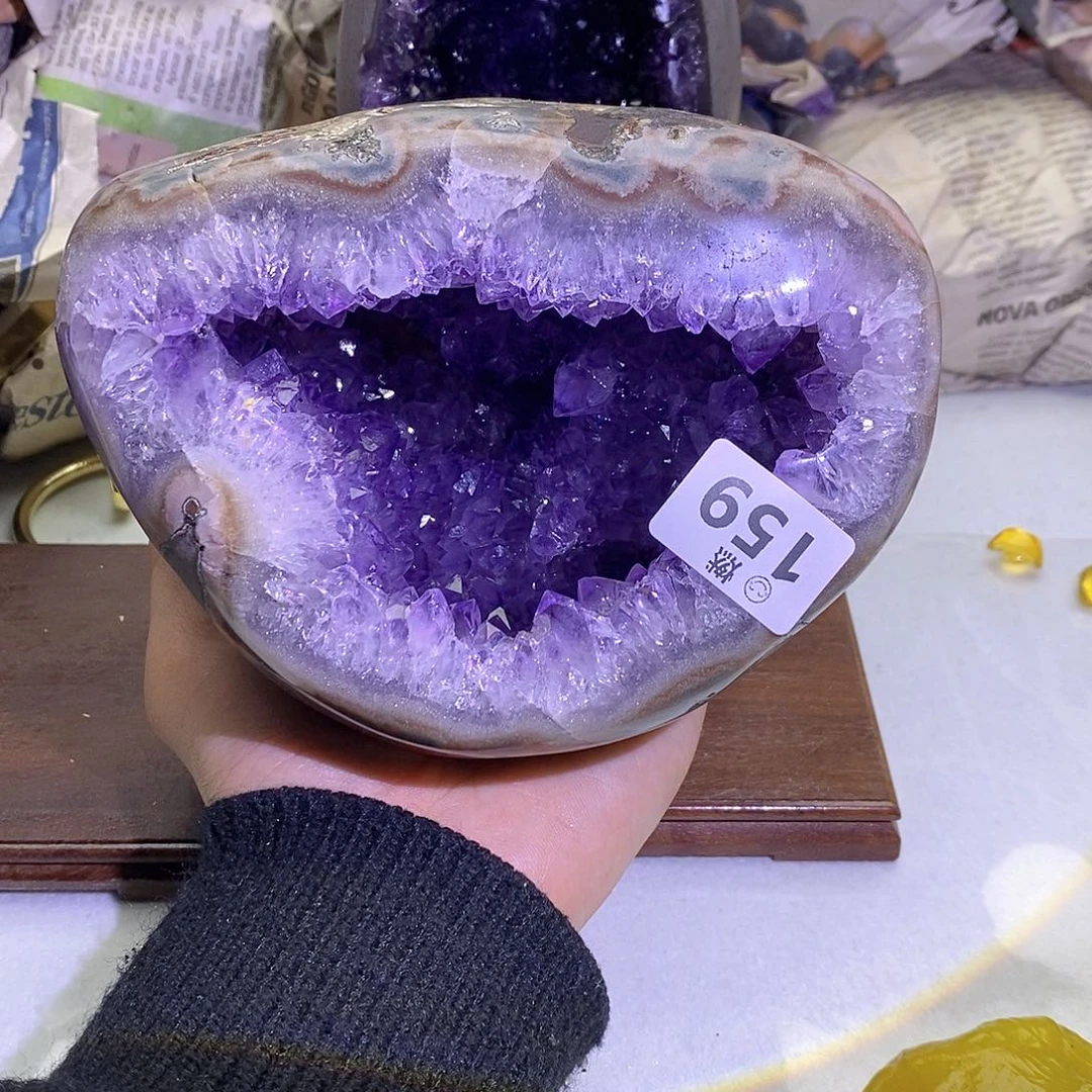 紫晶大型摆件（非配饰）未镶嵌